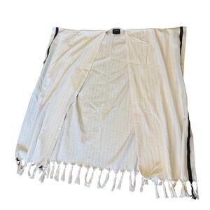 "The Loomia" Silvia? Kimono & Beach Cover-Up OSFM Striped One Size